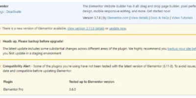 在WordPress中解决Elementor无法加载问题的常用方法