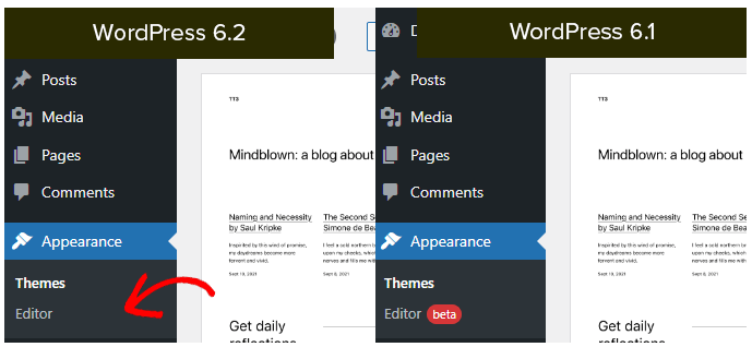 WordPress 6.2 新功能和特性介绍