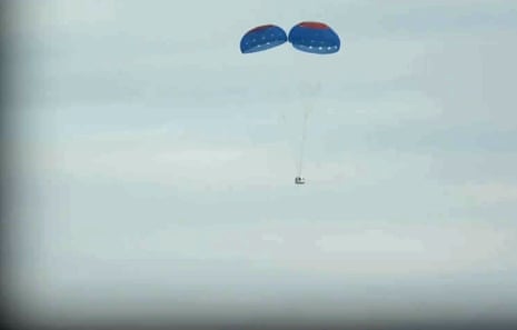 Blaue Ursprungskapsel