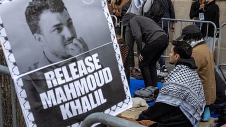 L'équipe de soutien de Mahmoud Khalil fait la déclaration car un juge indique que nous pouvons expulser - vidéo