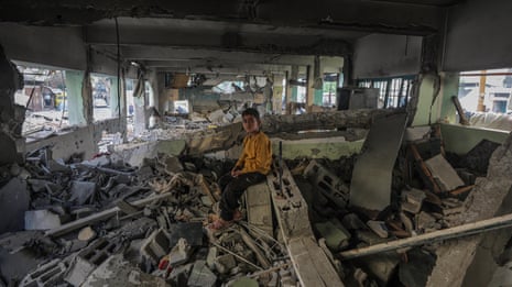 Dozens killed after Israeli attack on school used as shelter in Gaza – video report
