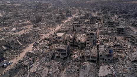 Drohnenmaterial zeigt das Ausmaß der Zerstörung in Gazas Rafah - Video
