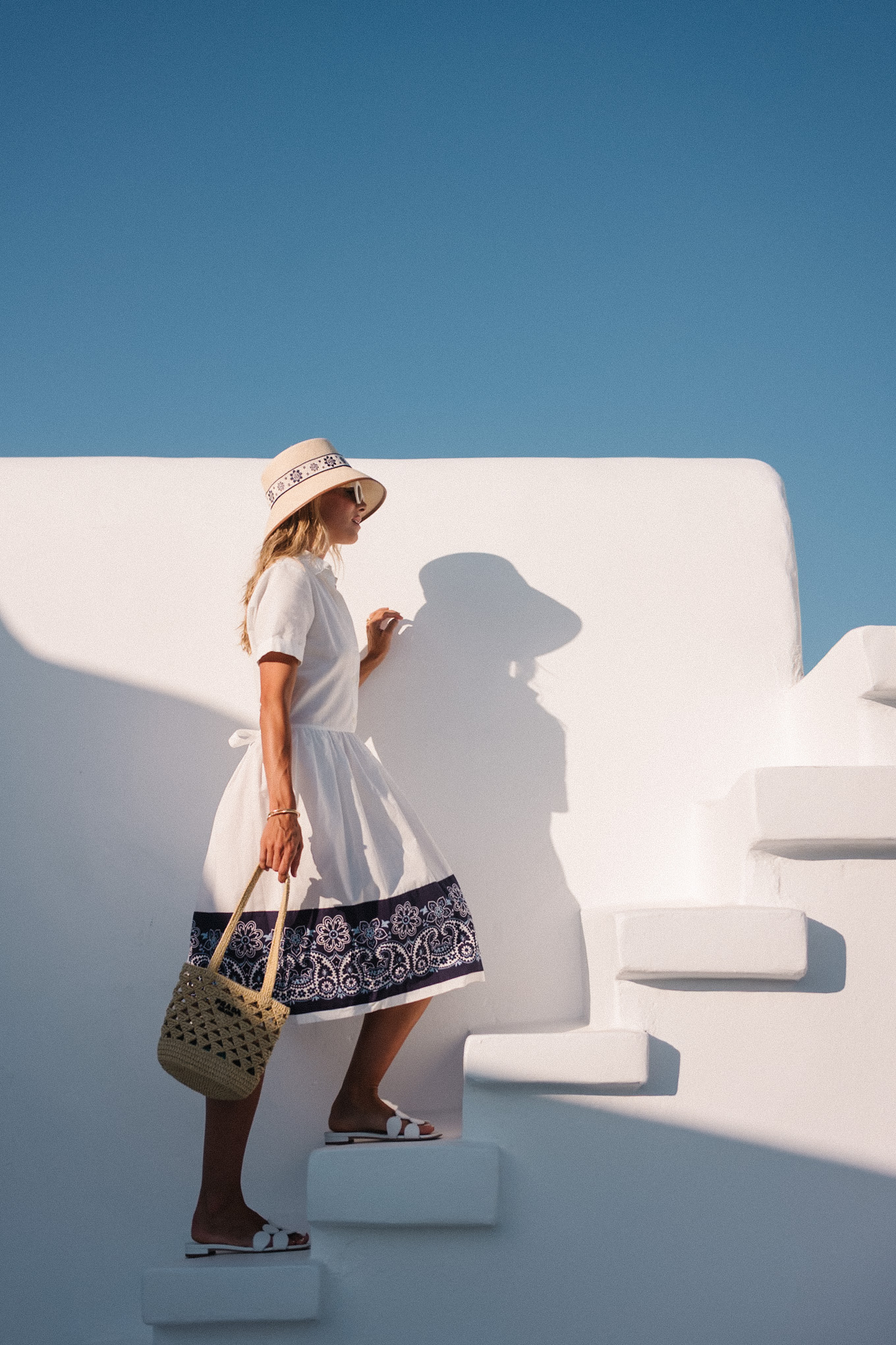 Robe de chemise bleue bleue - Sac à pelle à pelle