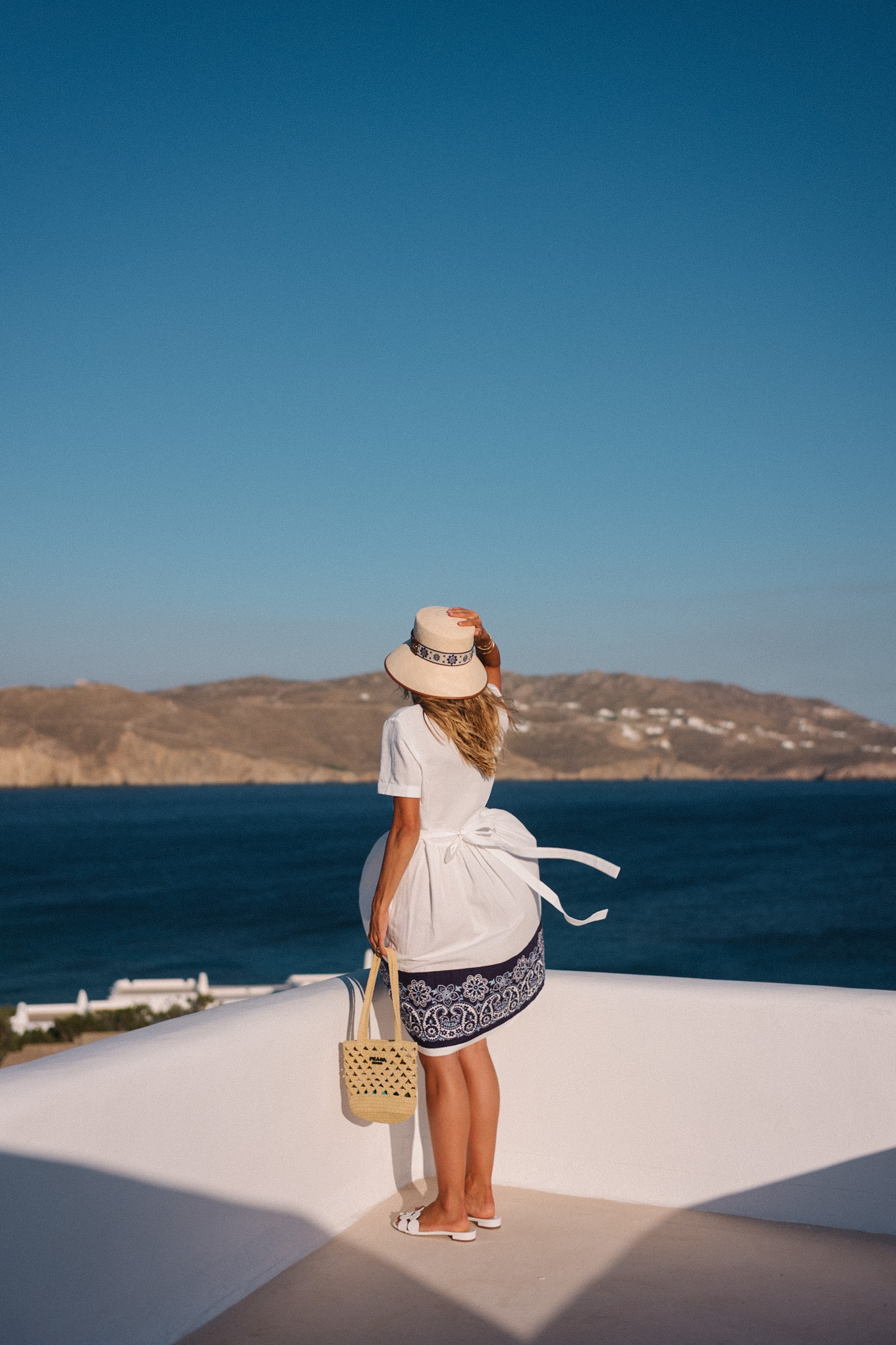 Robe de chemise bleue bleue - Sac à pelle à pelle