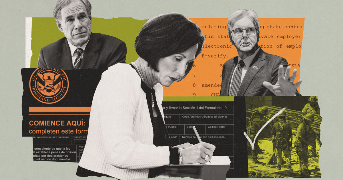 Pourquoi les entreprises privées du Texas ne forcent pas e-Verify pour vérifier le permis d'emploi-Propublica