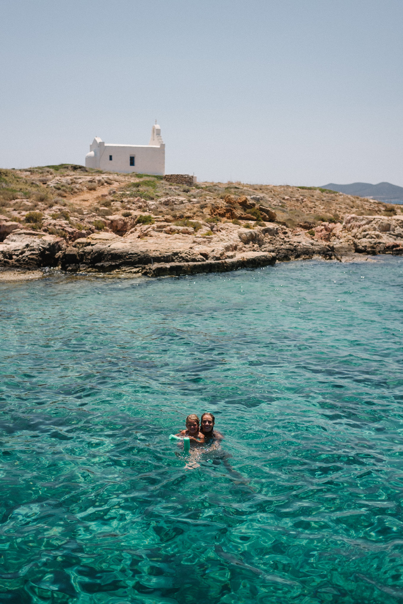Bleu un morceau de pantalon de soie en coquille flottante Collier de côte Oxford Blue