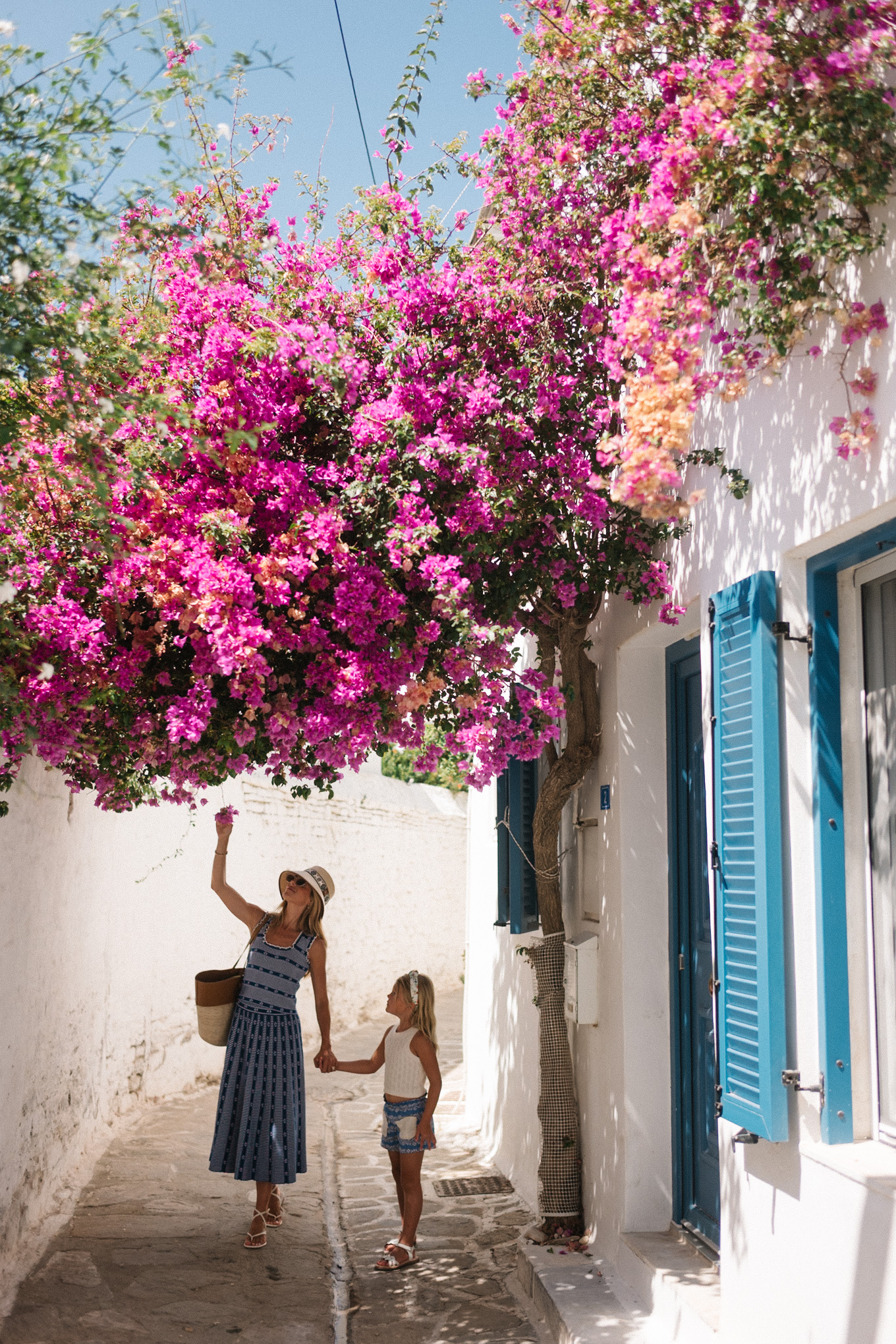 Blancs Jacquard Chars et rocher Ensemble de roche Raffia Bucket Bucket Raffia