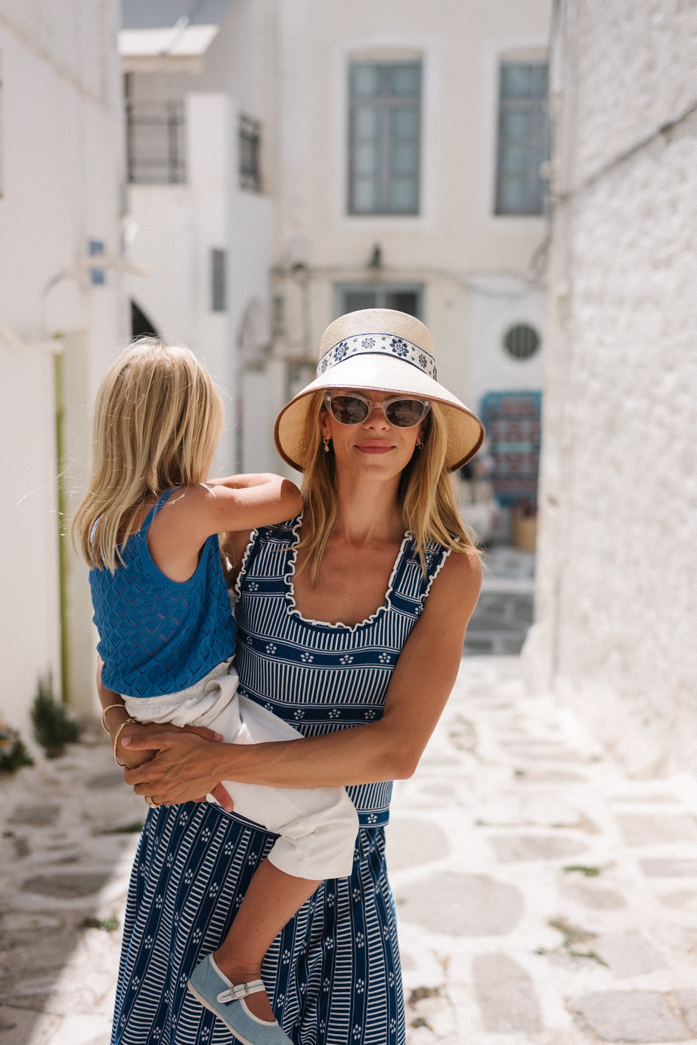 Blancs Jacquard Chars et rocher Ensemble de roche Raffia Bucket Bucket Raffia