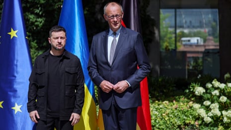 Friedrich Merz und Volodymyr Zelenskyy Pressekonferenz - Live Watch Live