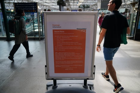 Un réseau d'informations sur les passager du réseau à Édimbourg Waverley