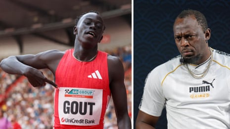 Usain Bolt liefert eine Nachricht an australische Sprint Talent Gicht Gicht - Video