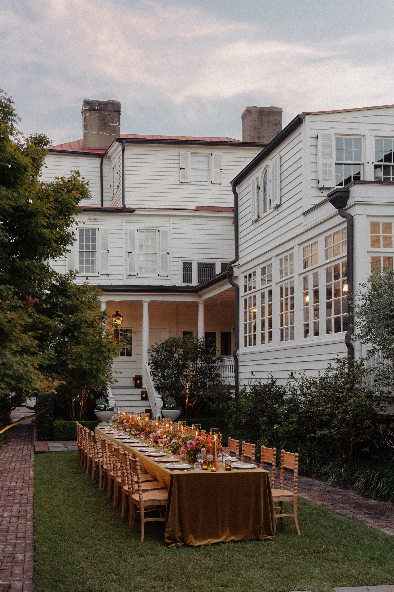 Décorations de table d'automne