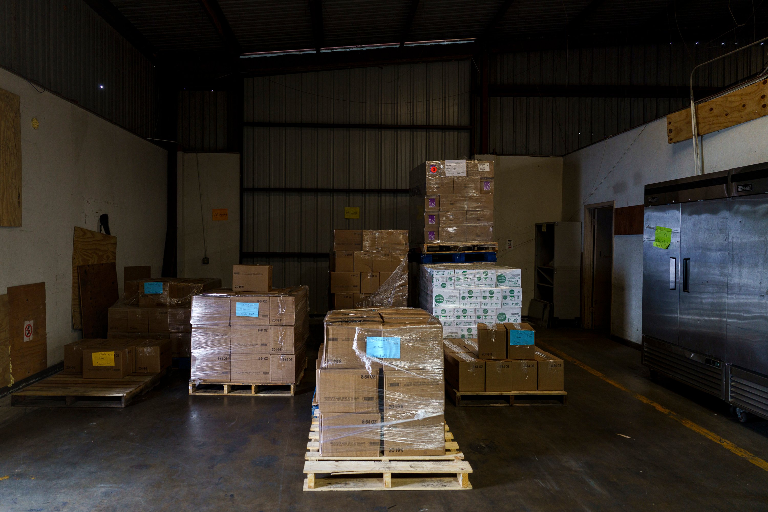 Le directeur à long terme de la Banque alimentaire du centre de la Louisiane a déclaré à Publica que les camps d'organisation étaient vides que d'habitude.