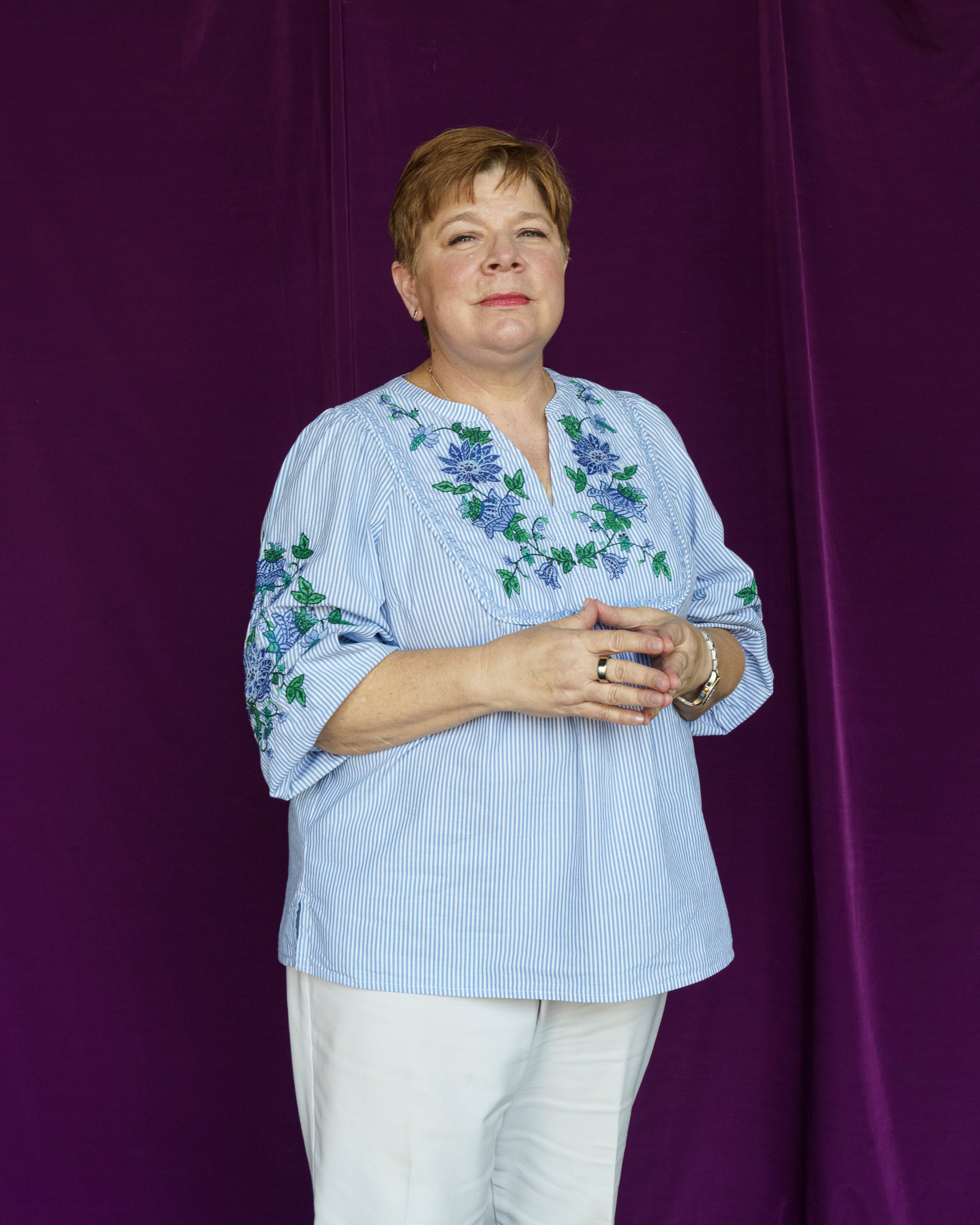 Jayne Wright-Evelz, directrice générale de la Banque alimentaire de la Louisiane centrale