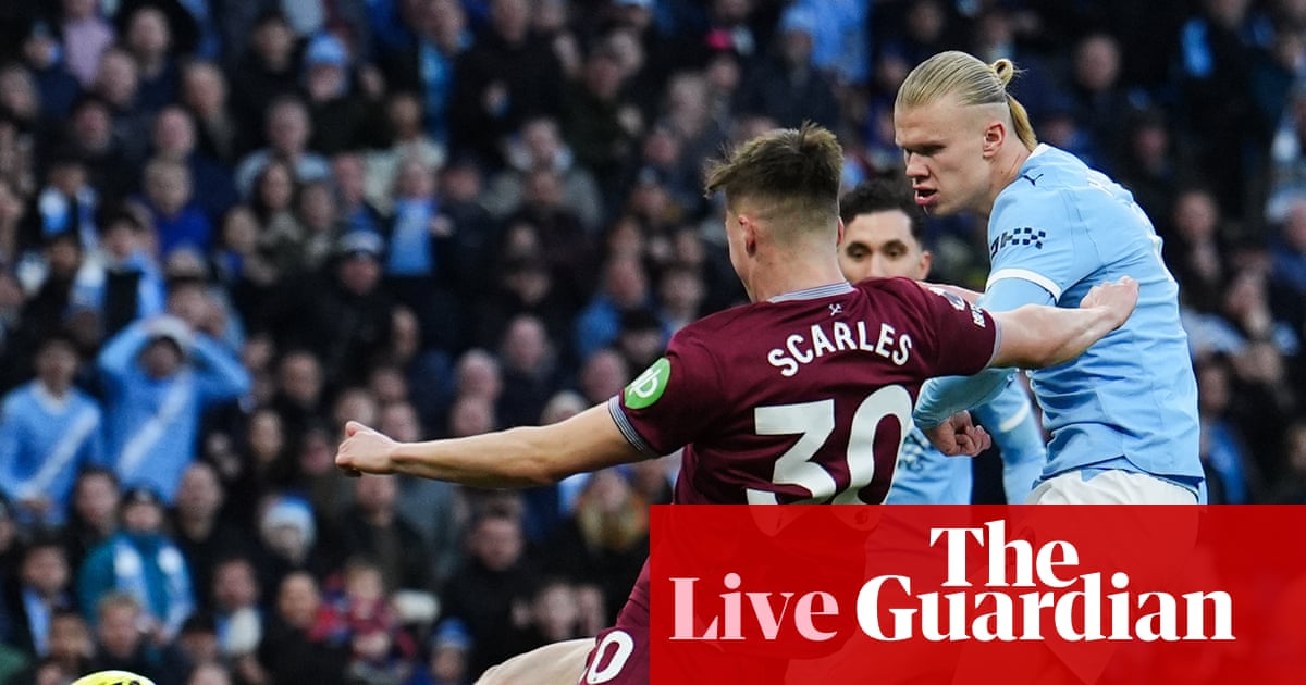 Manchester City contre West Ham, Brighton contre Sunderland et plus : football – en direct | Première Ligue
