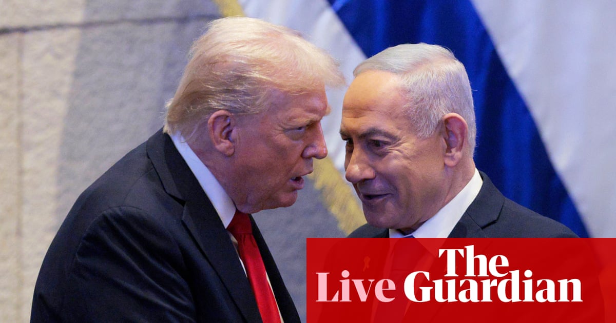 Trump rencontre Netanyahu à Mar-a-Lago au milieu des inquiétudes concernant les progrès du fragile plan de cessez-le-feu à Gaza – en direct | Administration Trump