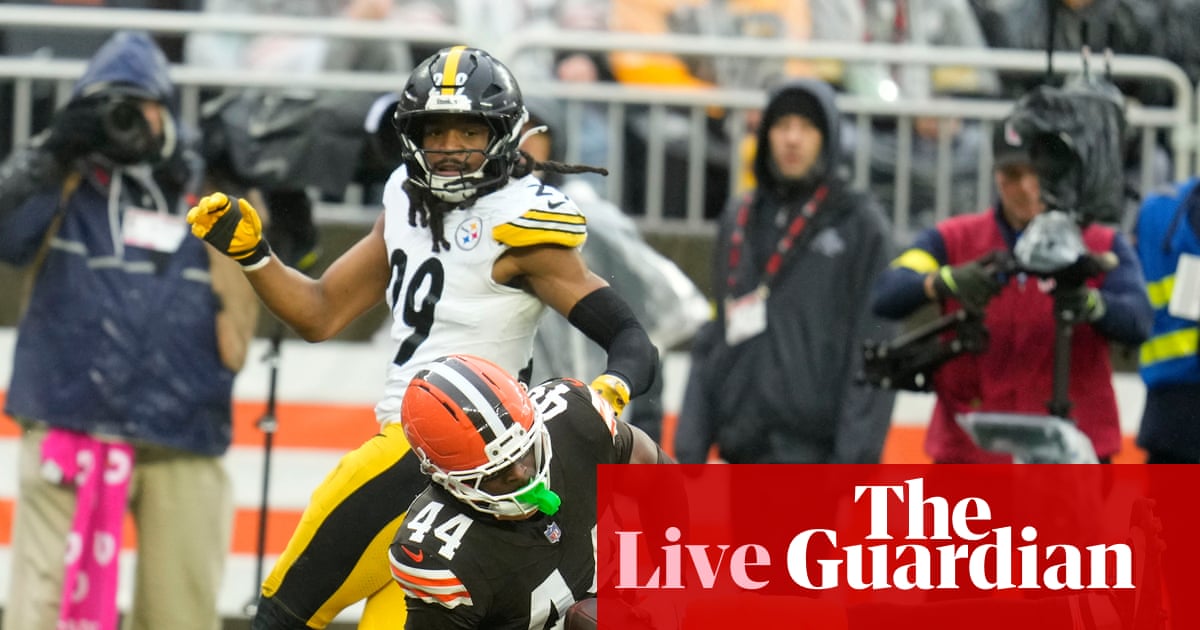Panthers v Seahawks, Browns v Steelers and more: NFL gameweek 17 – live | NFL