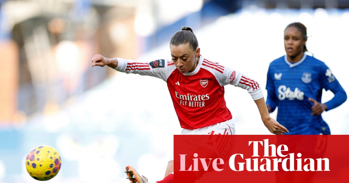 Everton v Arsenal: Women’s Super League – live | Women’s Super League