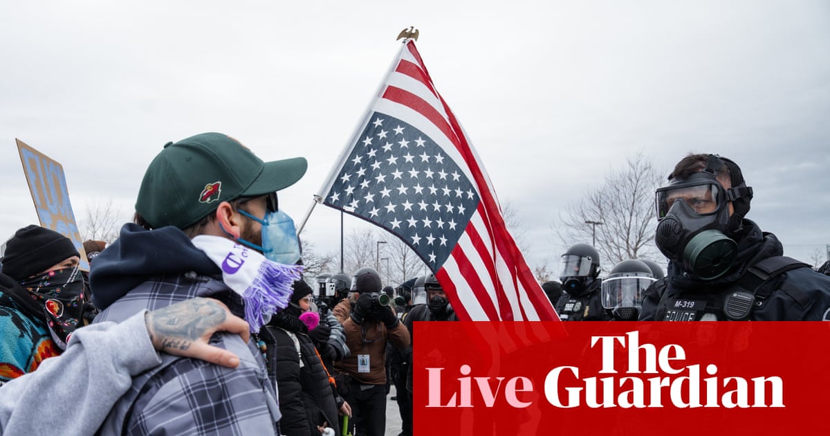 Trump backs away from using Insurrection Act in Minneapolis after repeating threat to take action amid ICE protests – live | ICE (US Immigration and Customs Enforcement)