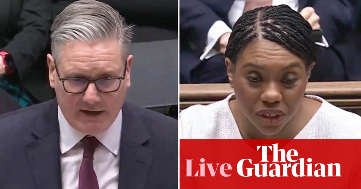 PMQ en direct : Starmer dit que Badenoch place « l'opportunisme nu au-dessus de l'intérêt national » en se rangeant du côté de Trump sur l'accord des Chagos | politique