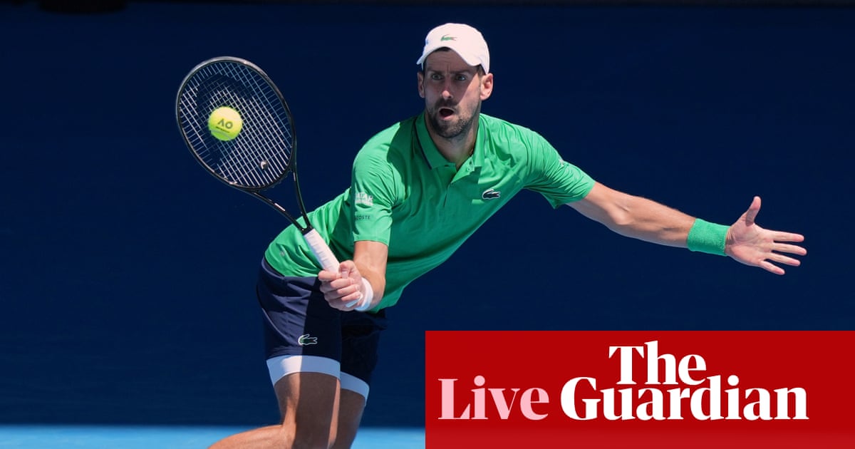 Australian Open 2026: Francesco Maestrelli v Novak Djokovic – live | Australian Open 2026