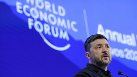 Volodymyr Zelensky prononce un discours spécial au Forum économique mondial 2026 – regardez en direct