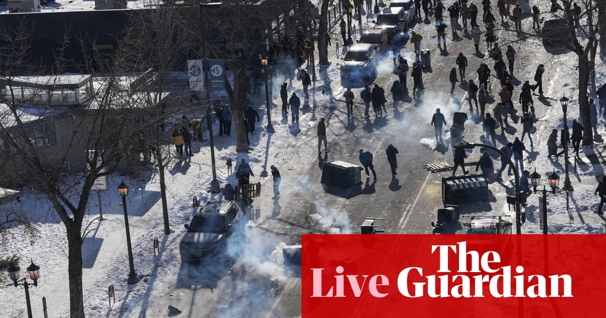 Minneapolis shooting: man shot dead by federal officers was 37-year-old US citizen, police chief says – live updates | Minneapolis