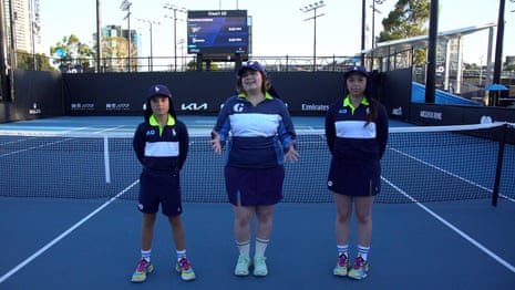 What it takes to be an Australian Open ballkid – video