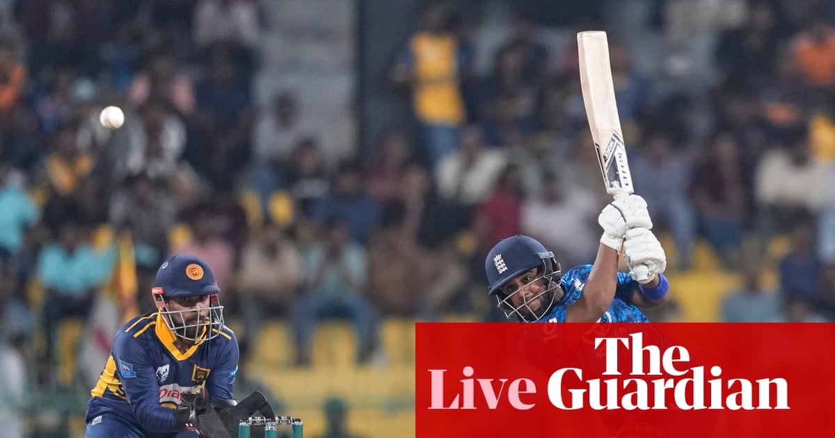 Sri Lanka v England: first men’s cricket one-day international – live | Cricket