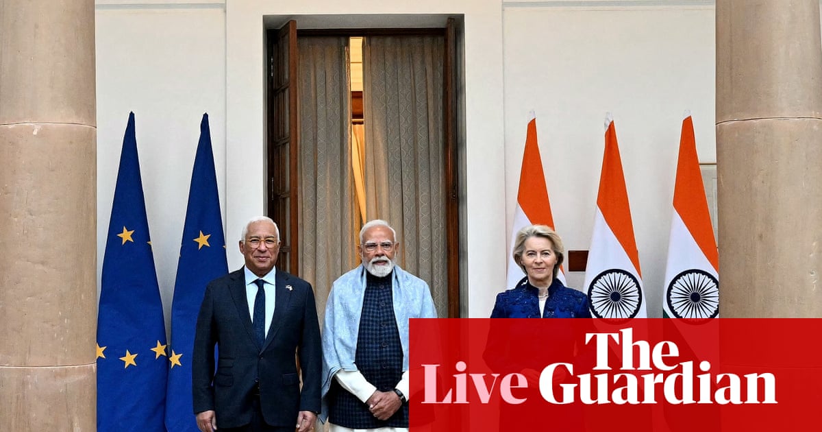 « La mère de tous les accords commerciaux » : l’UE et l’Inde signent un accord commercial historique – L’Europe en direct | Europe