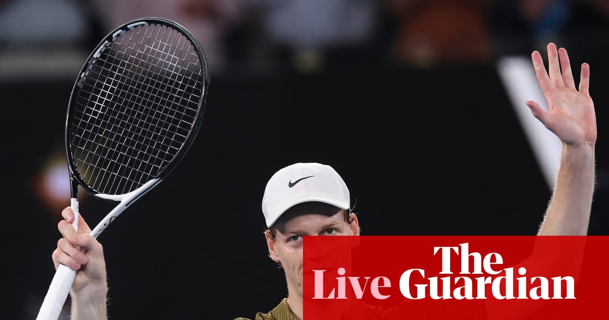 Australian Open 2026: Jannik Sinner sweeps past Ben Shelton to set up Djokovic semi-final – live | Australian Open 2026