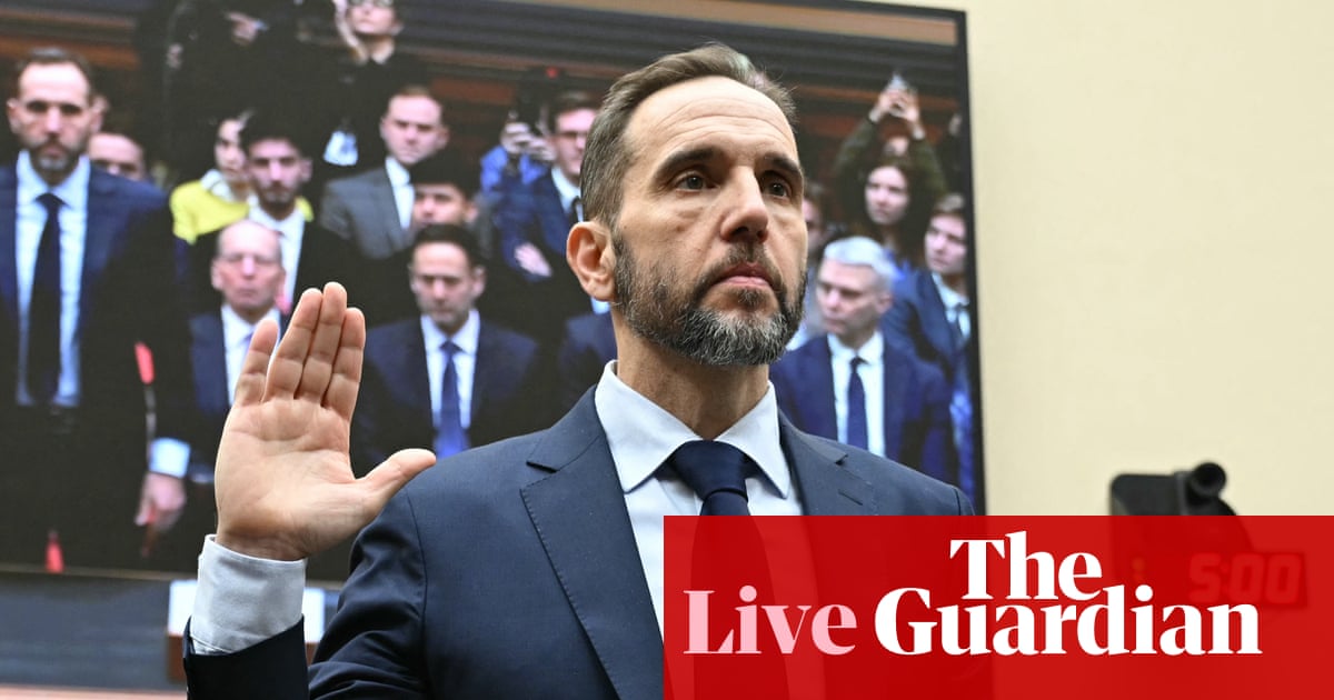 Jack Smith testifies in tense House hearing about Trump investigations – US politics live | Trump administration