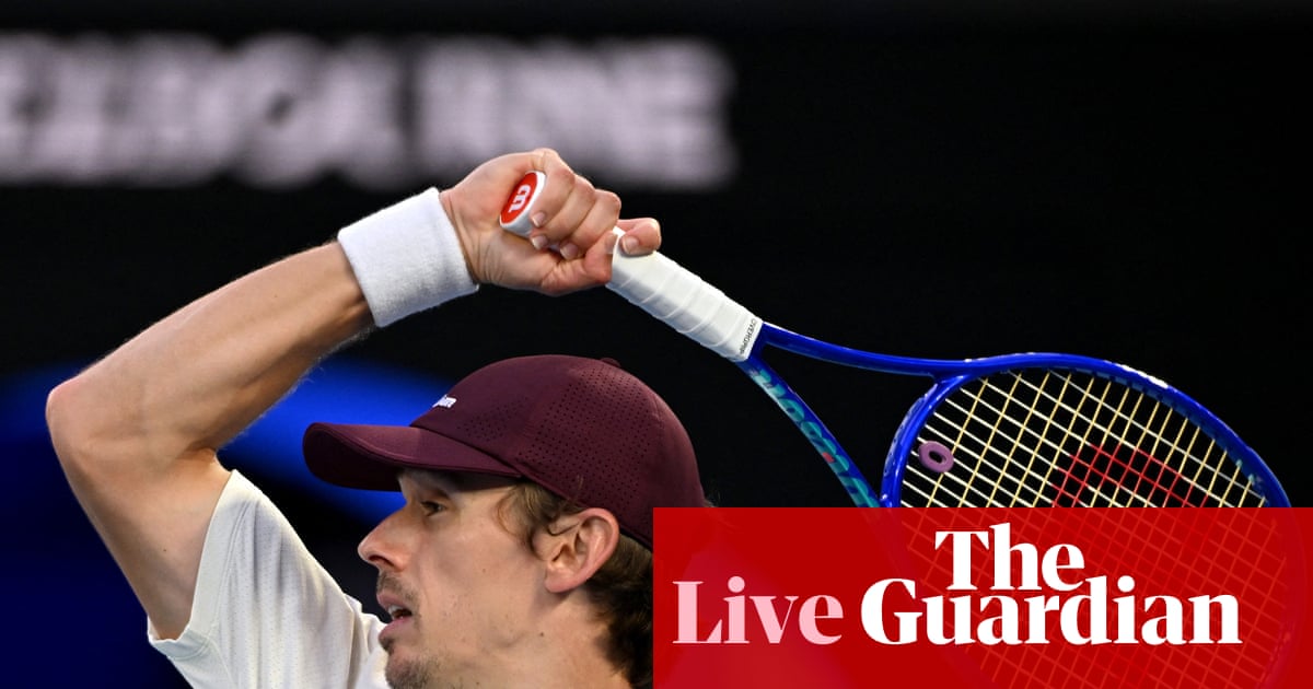 Australian Open 2026: De Minaur v Bublik, Medvedev crashes out, Zverev through – live | Australian Open 2026