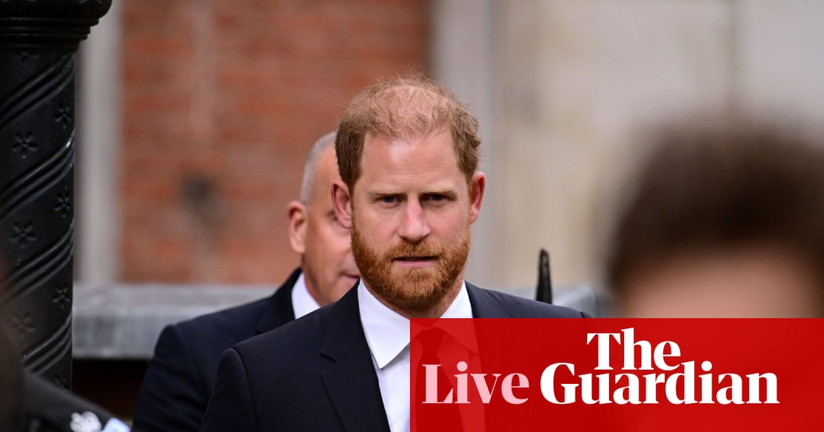 Prince Harry contre Daily Mail en direct : le duc de Sussex témoignera devant le tribunal | médias
