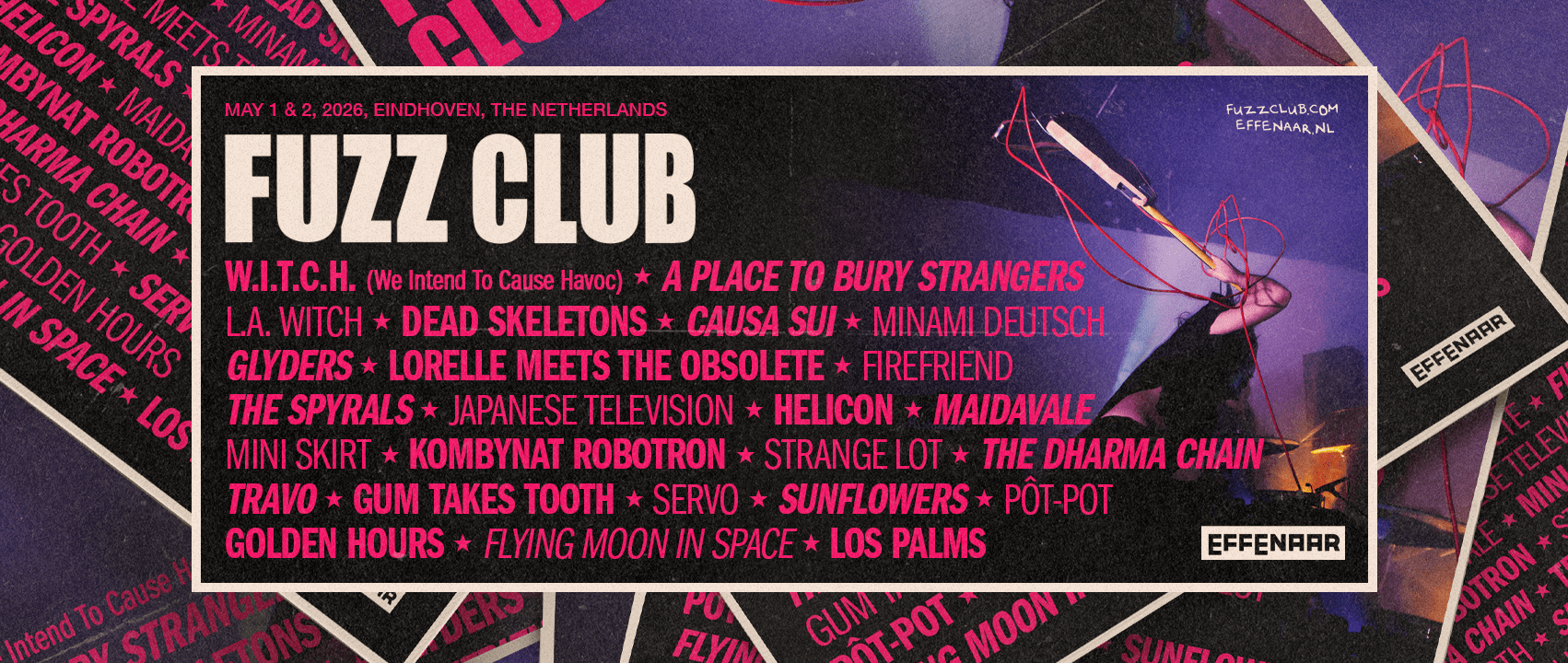 Fuzz Club annonce la programmation complète du festival pour 2026 – Backseat Mafia
