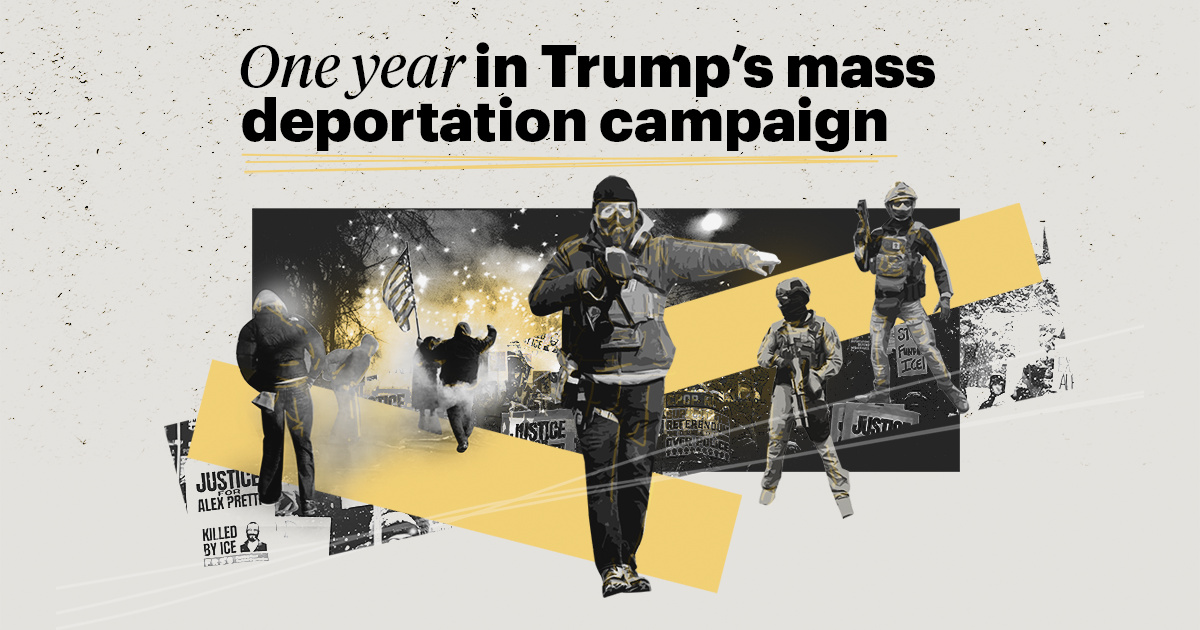 La première année de la campagne d'expulsion massive de Trump – ProPublica
