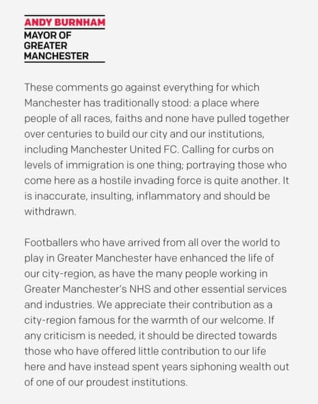 La déclaration de Burnham