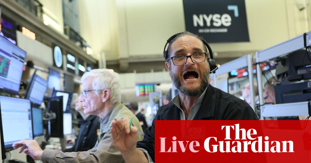 Trump droht inmitten der Verwirrung in Großbritannien und der EU mit „stärkeren und widerwärtigeren“ Zöllen; Wall Street fällt – wie es passiert ist | Geschäft