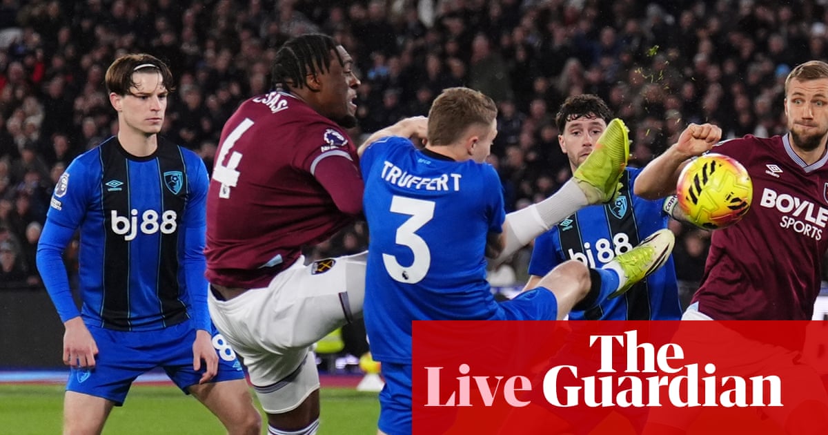West Ham contre Bournemouth : Premier League – en direct | Première Ligue