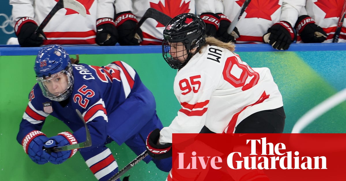 Eishockey-Finale der Frauen der Olympischen Winterspiele: USA gegen Kanada – live | Olympische Winterspiele 2026