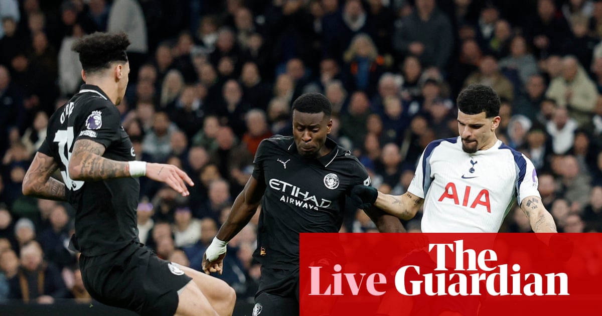 Tottenham contre Man City : Premier League – en direct | Première Ligue