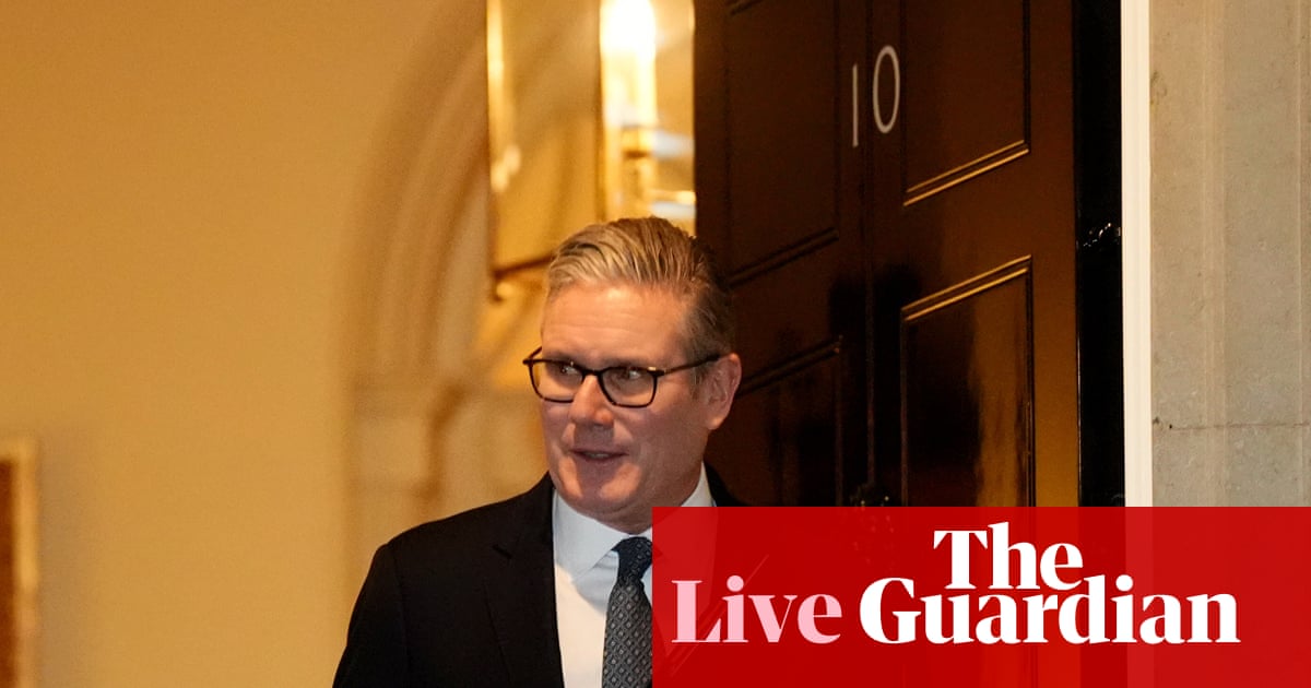 Starmer tells Labour MPs he is ‘not prepared to walk away’ after call for him to resign – UK politics live | Politics