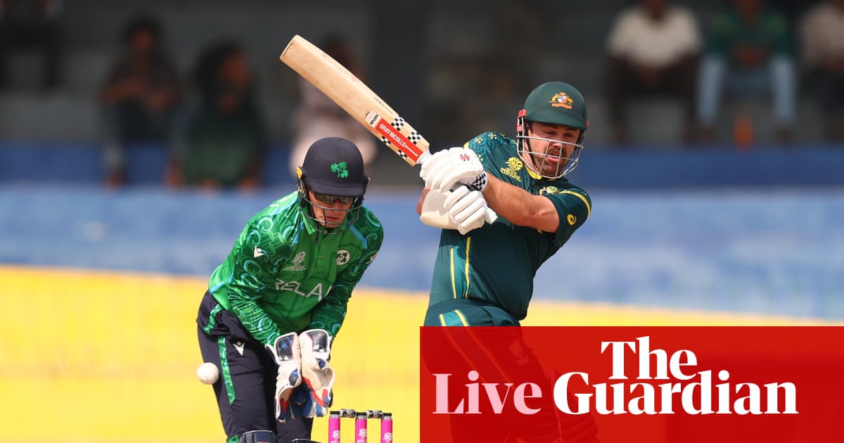 Australie vs Irlande : Coupe du monde T20 – en direct | Coupe du monde T20 2026