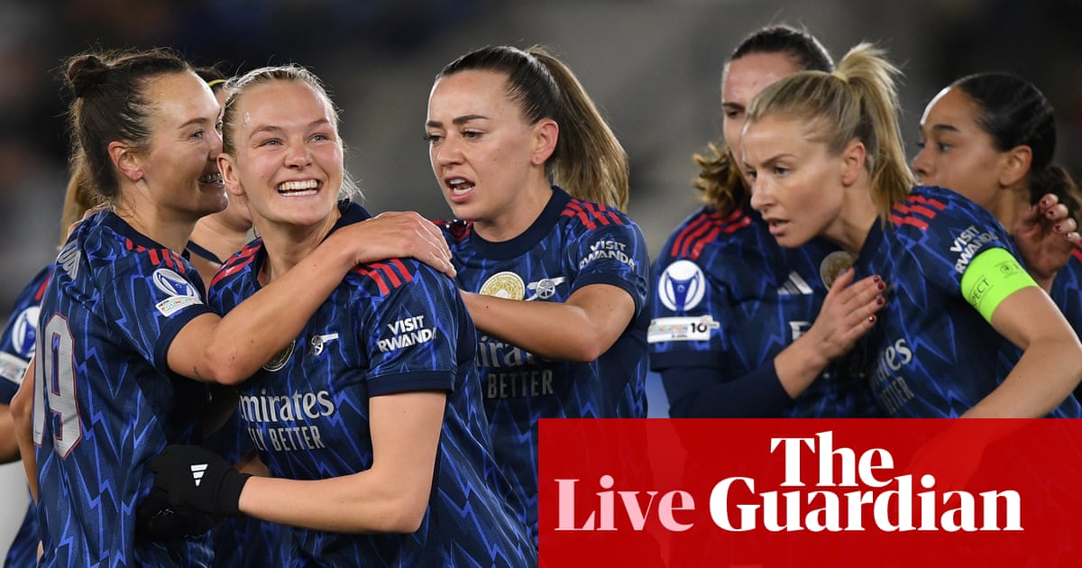 Louvain vs Arsenal : Ligue des champions féminine – en direct | Première Ligue
