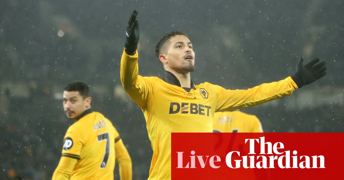 Wolves v Aston Villa: Premier League – live | Premier League