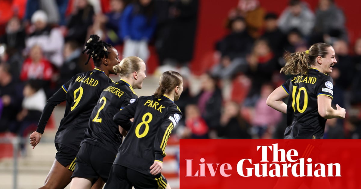 Atlético Madrid vs Manchester United : Ligue des champions féminine – en direct | Ligue des champions féminine