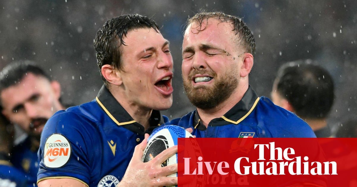 Italy 18-15 Scotland: Six Nations 2026 rugby union updates – live | Six Nations 2026