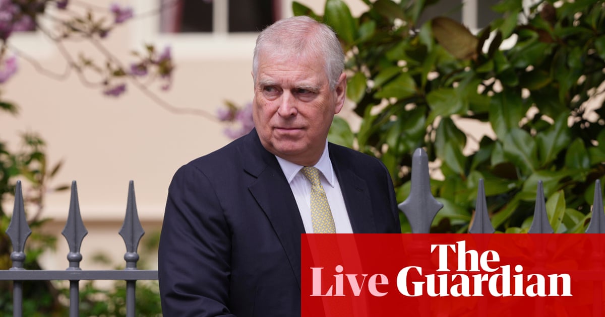 Motion demanding release of Andrew documents expected to pass without vote, says Badenoch – UK politics live | Politics