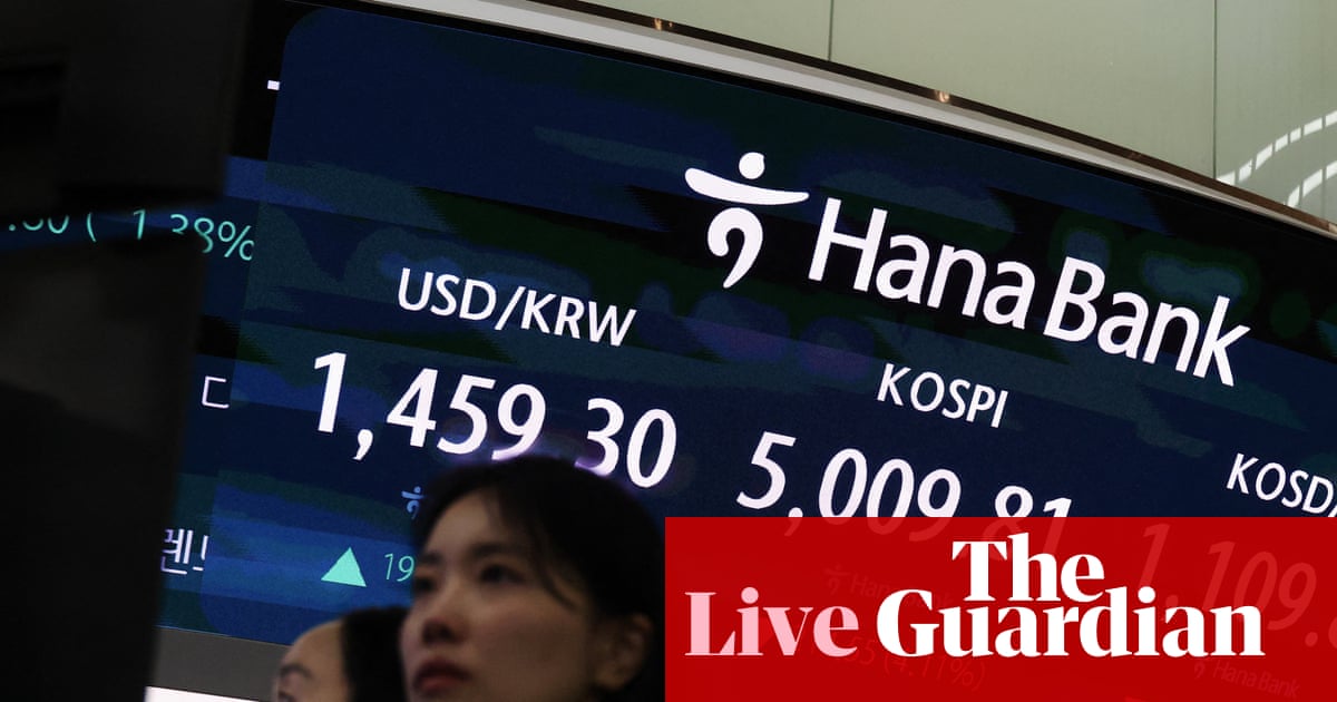 Gold, silver, bitcoin and oil slide as ‘metals meltdown’ rattles markets – business live | Business