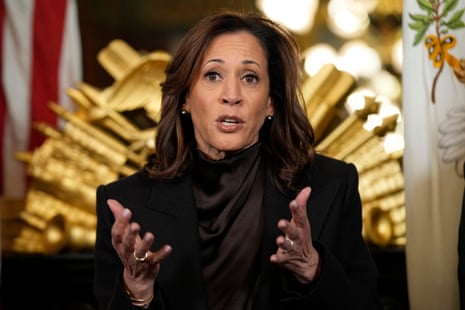 Kamala Harris, who ran against Donald Trump in the 2024 presidential race, said Jackson’s presidential runs in 1984 and 1988 “electrified millions of Americans and showed them what could be possible”.